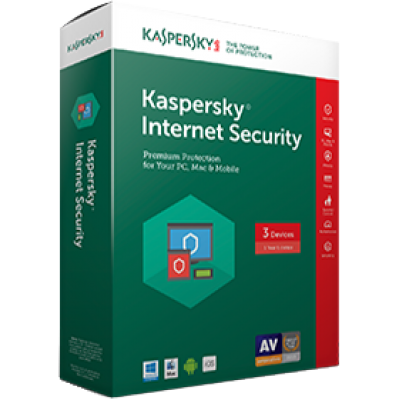  Kaspersky Internet Security 2019 3pc/1year
