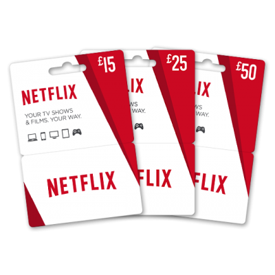گیفت کارت 50 یورویی نتفلیکس Netflix
