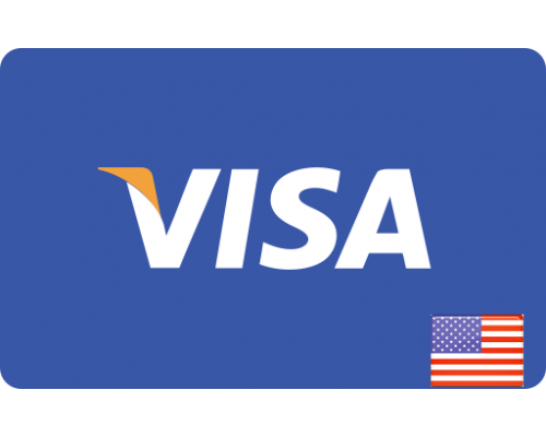 ویزا کارت هدیه 10 دلاری آمریکا