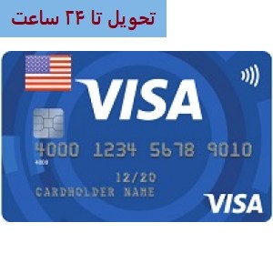 ویزا کارت مجازی 100 دلاری صادره از آمریکا