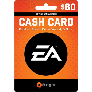 گیفت کارت 60 دلاری (EA Cash Card (US